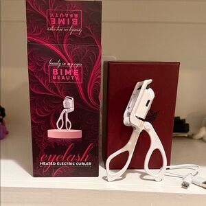 Bime Beauty Heated Eyelash Curler - White